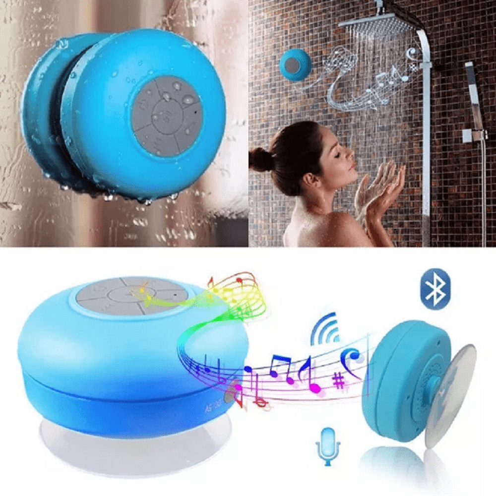 Parlante Alta Voz Recargable Ducha Bluetooth Resiste Agua - A&V Changing Market