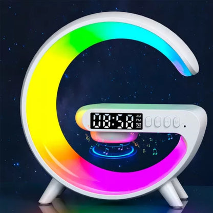 Lampara Inteligente Rgb Cargador Altavoz Bluetooth Reloj GENERICO | A&V Changing Market