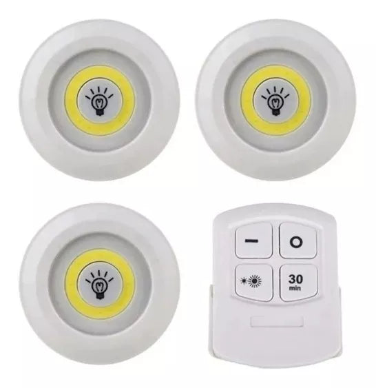 luz led a control remoto - SET X3 inalámbricas – A&V Changing Market
