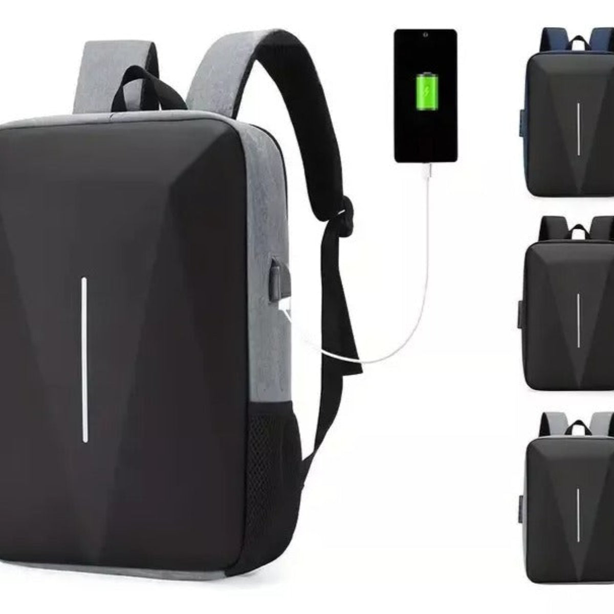 Maleta Morral Mochila Impermeable Moto Rigida Con USB GENERICO | A&V Changing Market